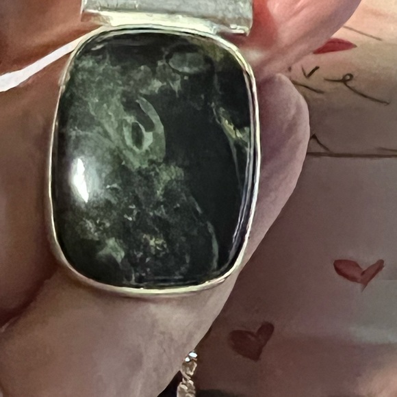 NEW Kambaba Jasper silver necklace - Picture 7 of 7